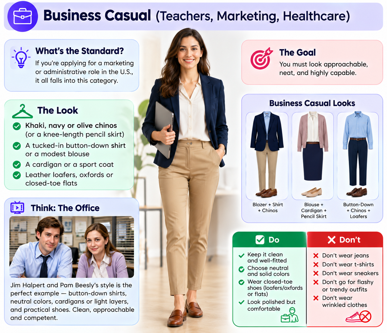What to Wear to an Interview for Teachers, Marketing, Healthcare